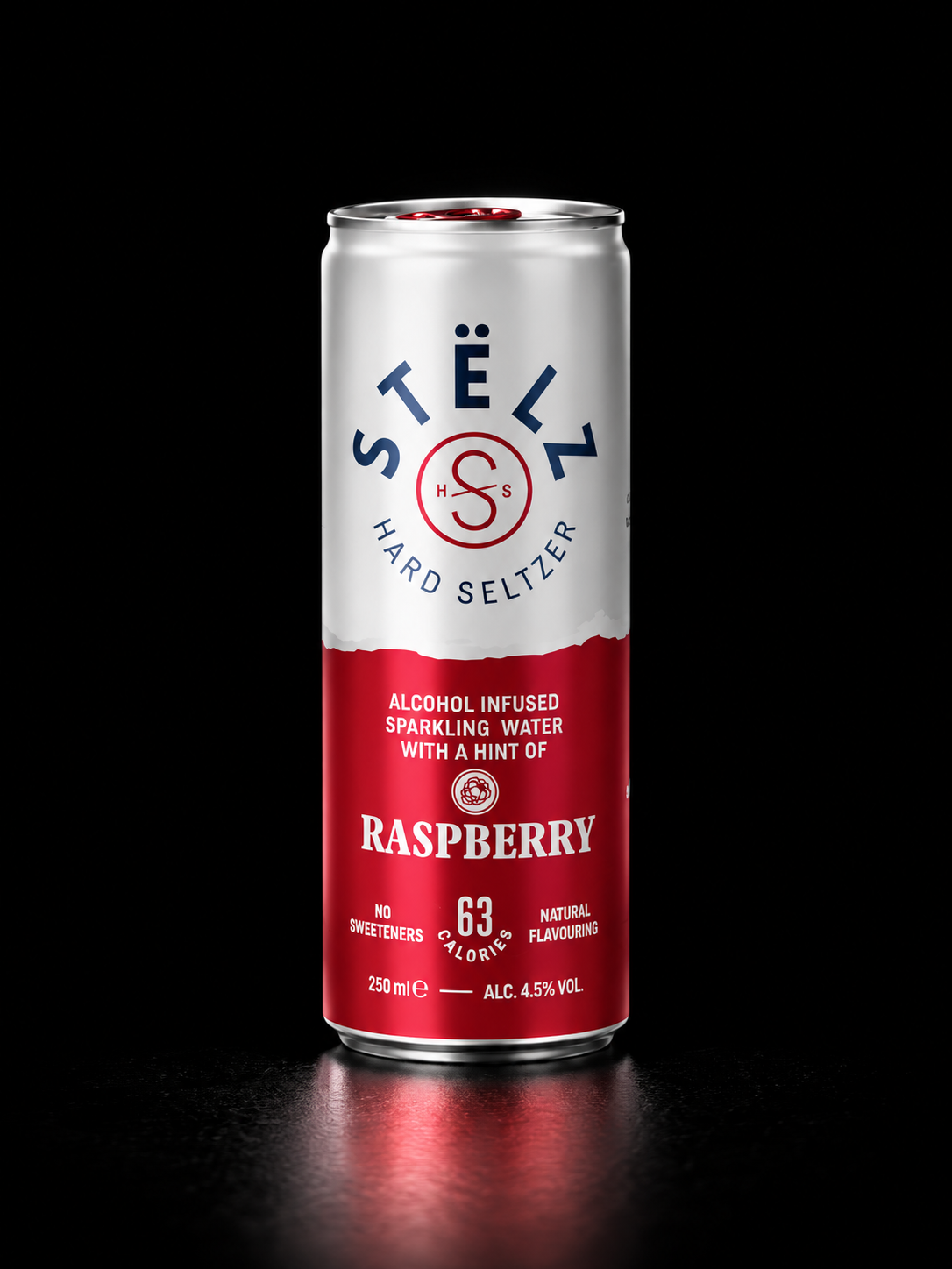 Stelz Hard seltzer Raspberry