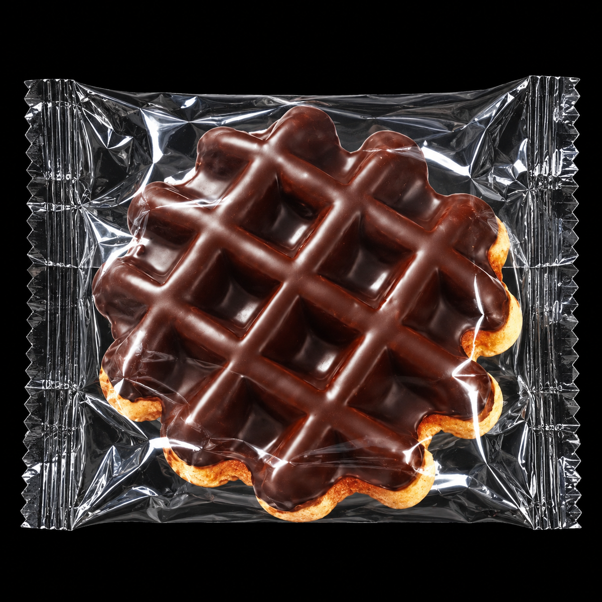 Suikerwafel chocolade